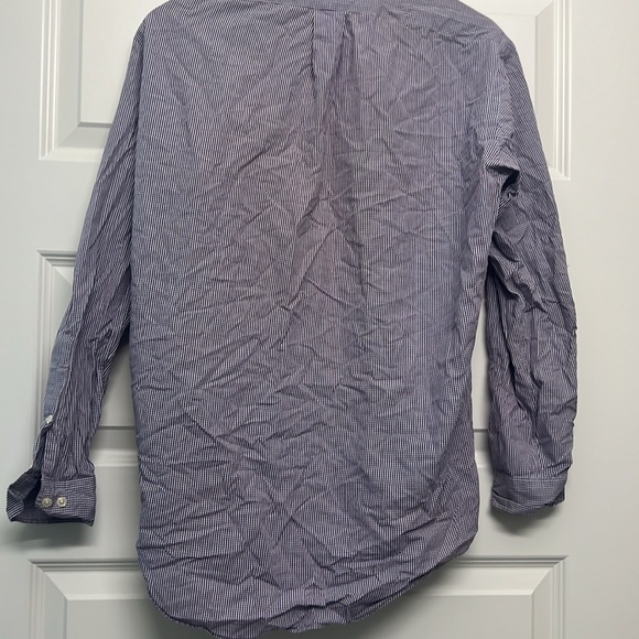 Dark Purple Gingham RL Button Down - Picture 9 of 10